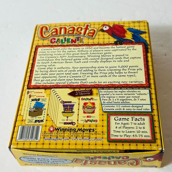 Vintage Canasta Caliente Card Game 50th Anniversary Edition 2000 - Picture 3 of 6